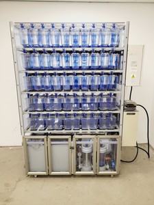 Thumbnail image of Tecniplast Quarantine ZebTEC Fish Tank Rack System & ZB2550SADX2 PSU 