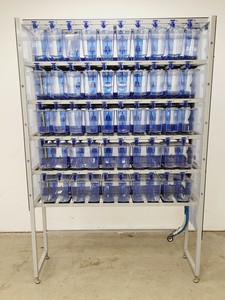 Thumbnail image of Tecniplast Quarantine ZebTEC Fish Tank Rack System & ZB2550SADX2 PSU 
