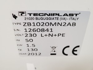 Thumbnail image of Tecniplast Quarantine Fish Tank System with ZB1020MN2AB Power Box