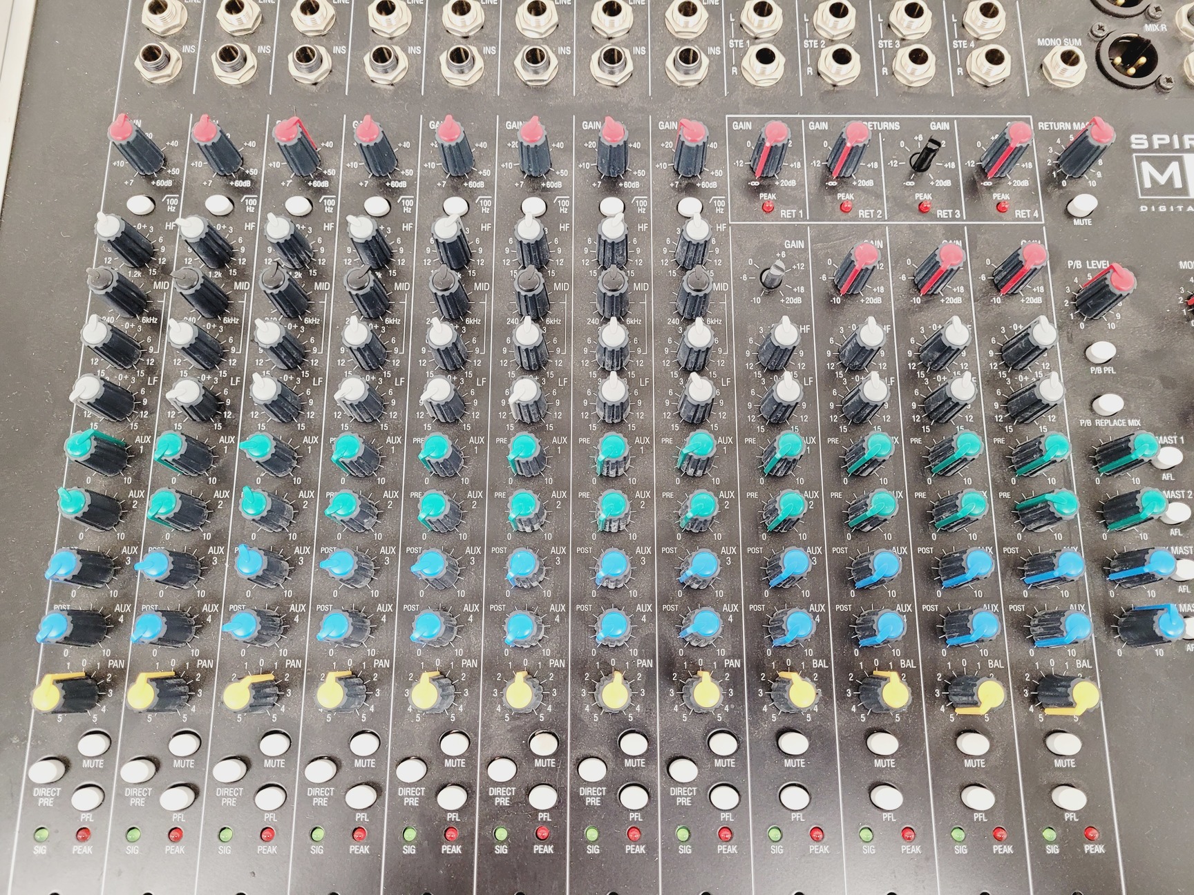 Image of Soundcraft Spirit M8 Digital Out Channel Mixer