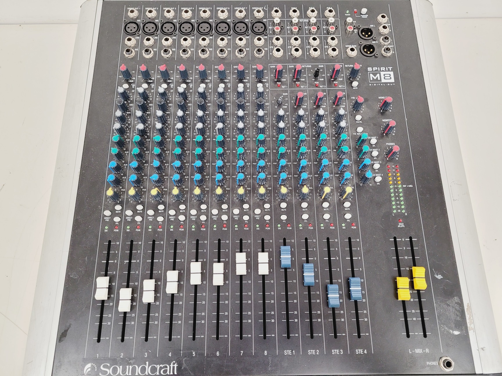 Image of Soundcraft Spirit M8 Digital Out Channel Mixer