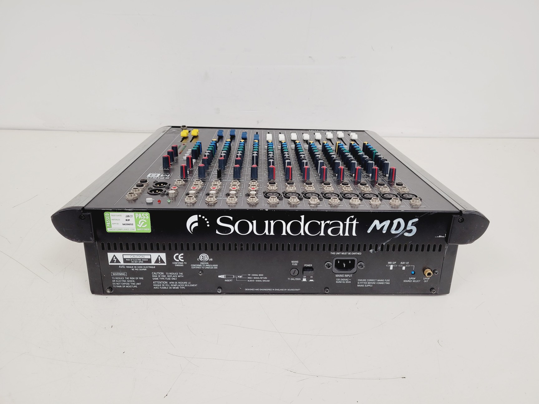Image of Soundcraft Spirit M8 Digital Out Channel Mixer