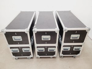 Thumbnail image of 3 x Road/Flight Equipment Cases Containing Monitors