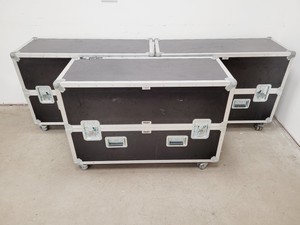 Thumbnail image of 3 x Road/Flight Equipment Cases Containing Monitors