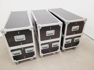 Thumbnail image of 3 x Road/Flight Equipment Cases Containing Monitors