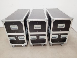 Thumbnail image of 3 x Road/Flight Equipment Cases Containing Monitors