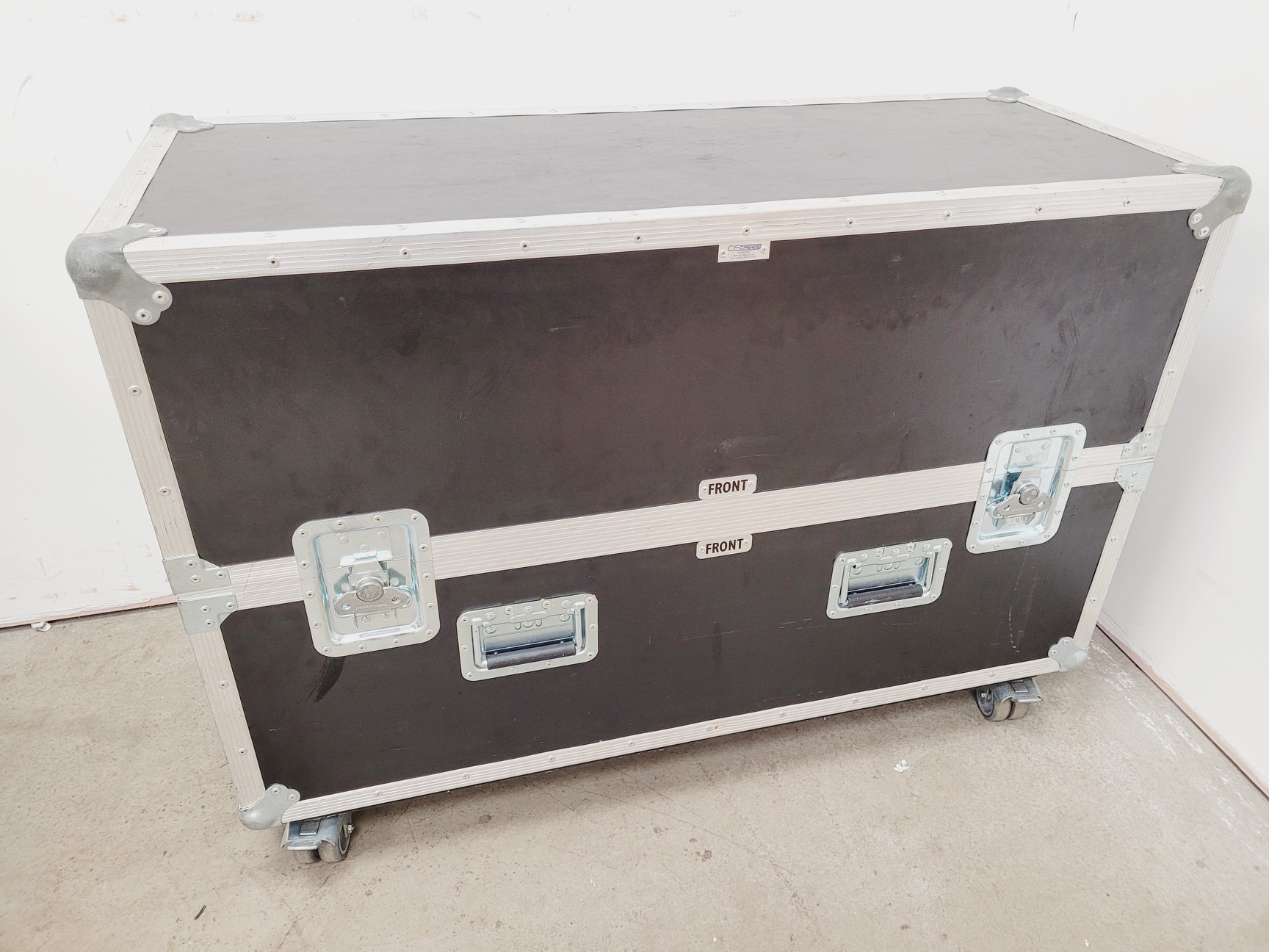 Image of 3 x Road/Flight Equipment Cases Containing Monitors