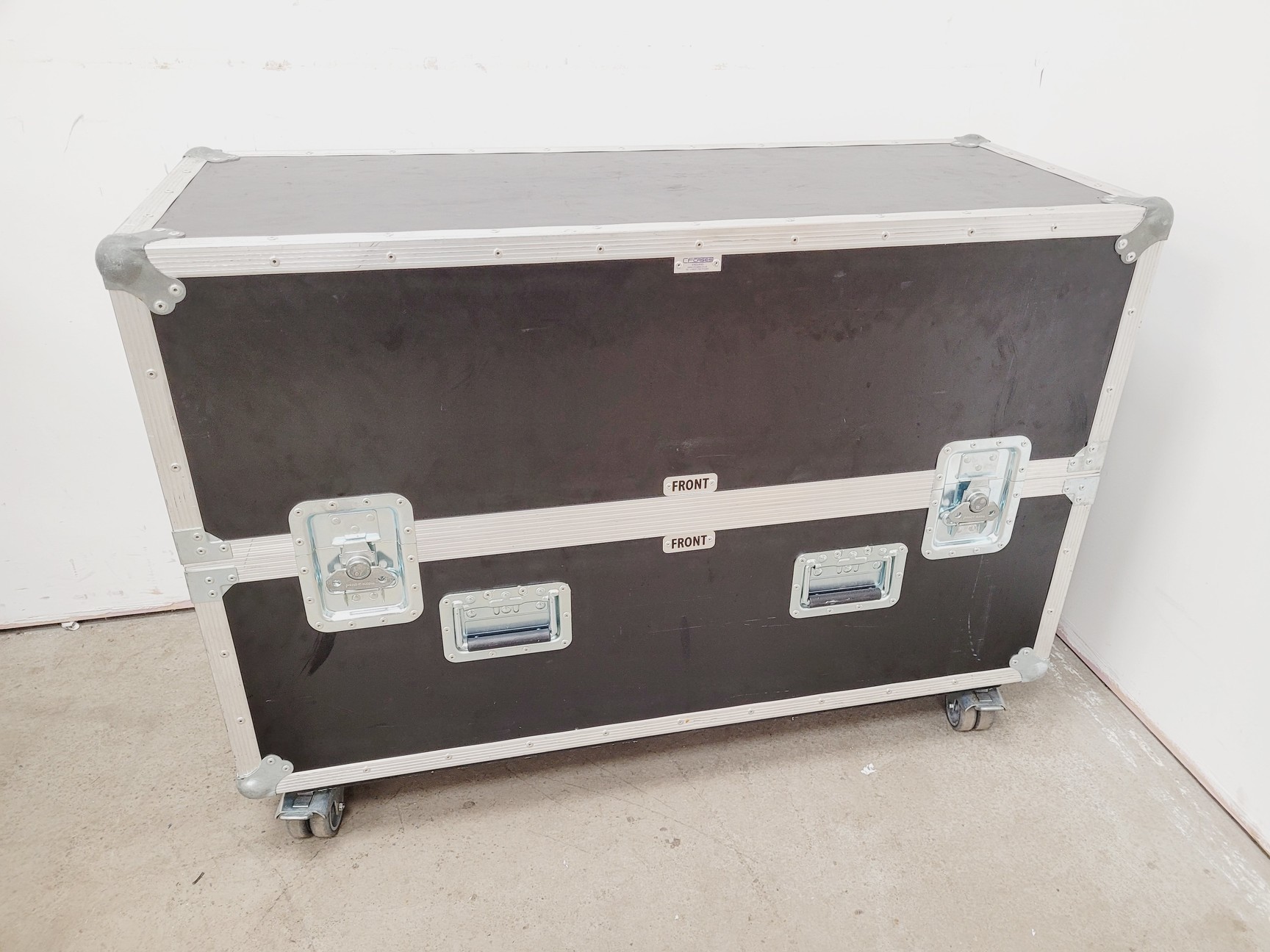 Image of 3 x Road/Flight Equipment Cases Containing Monitors