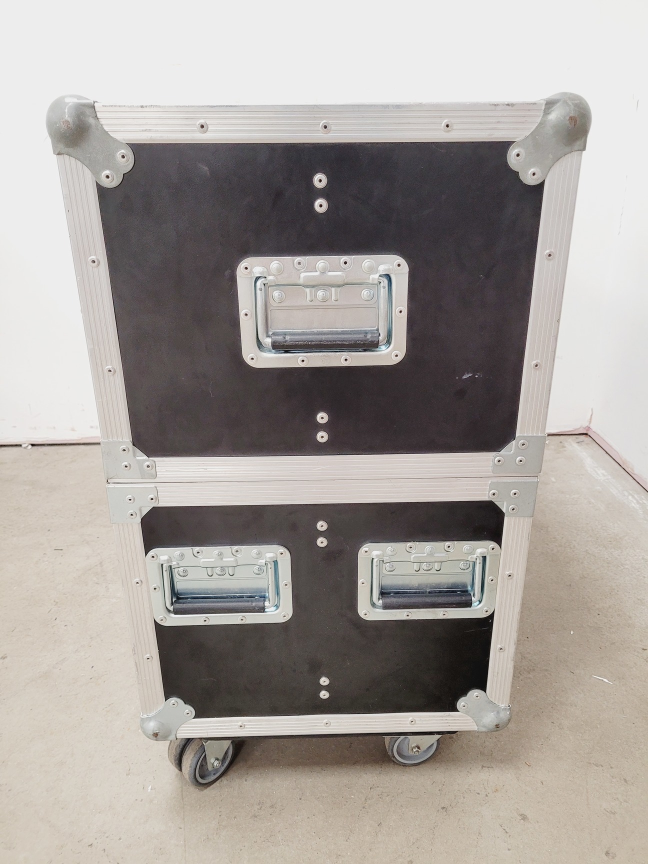 Image of 3 x Road/Flight Equipment Cases Containing Monitors