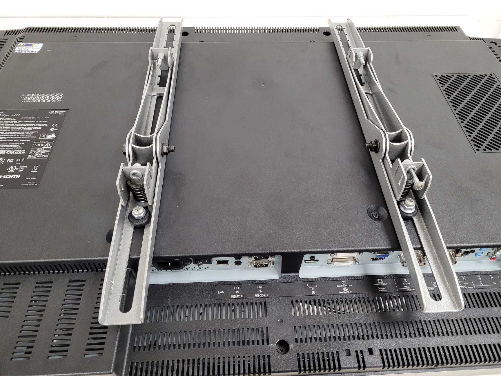 Image of 3 x Road/Flight Equipment Cases Containing Monitors