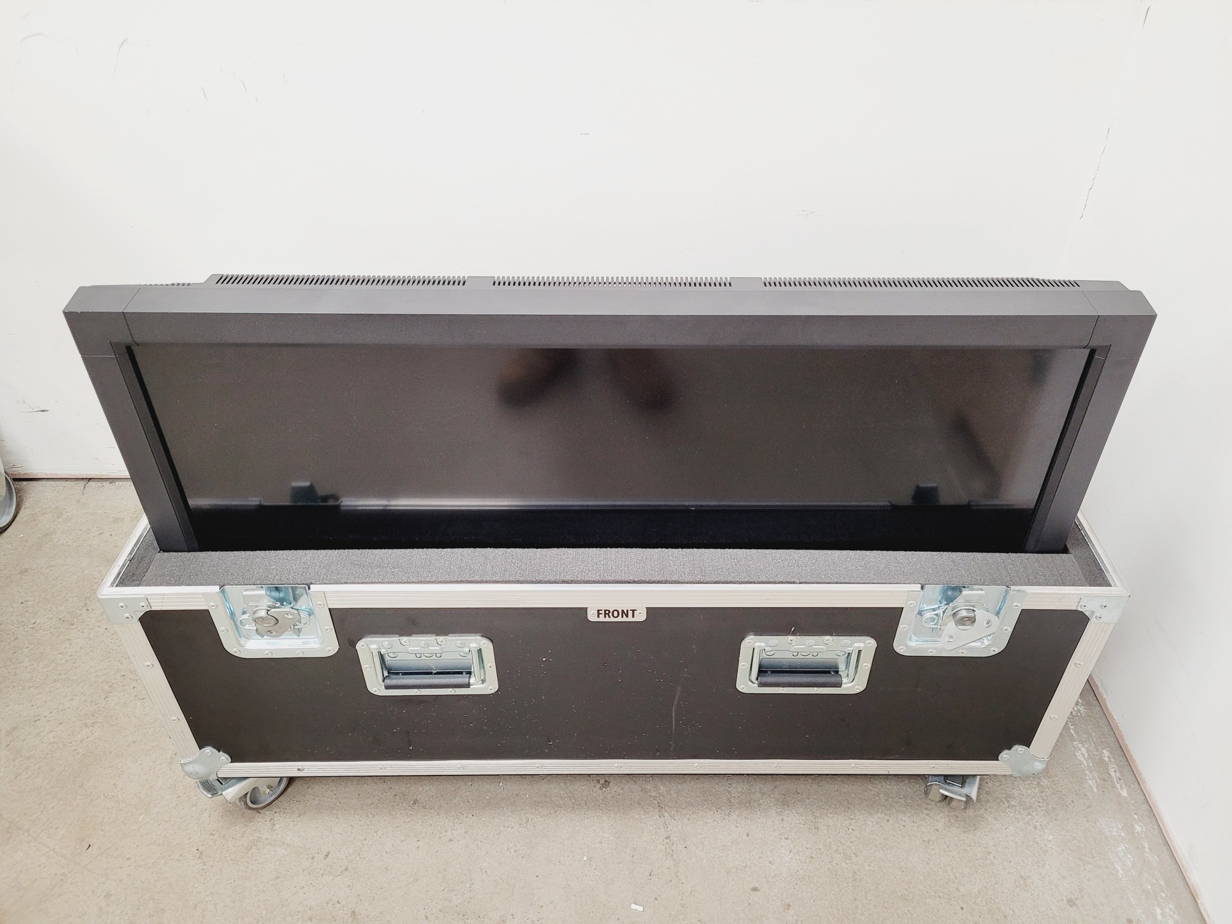 Image of 3 x Road/Flight Equipment Cases Containing Monitors