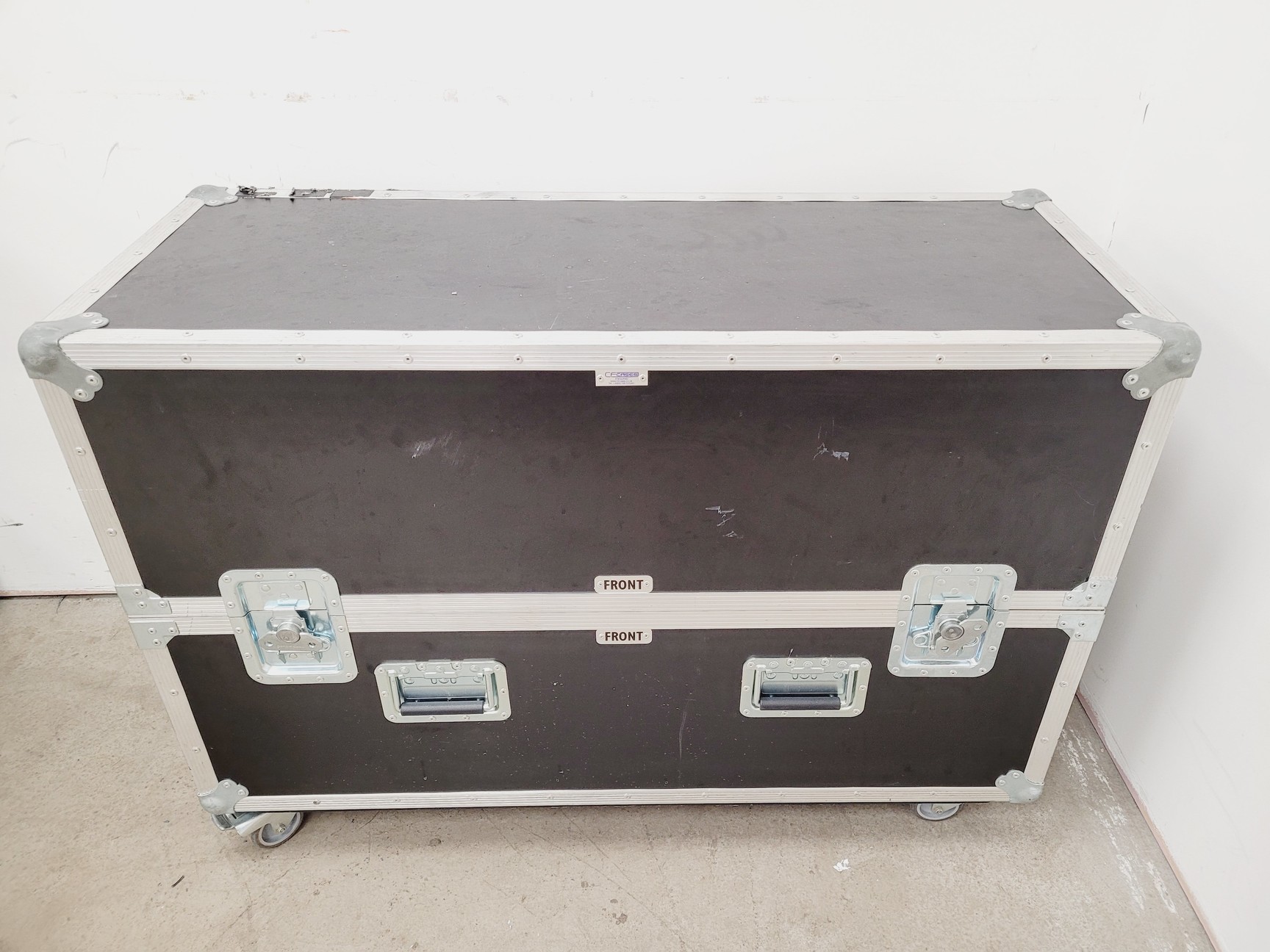 Image of 3 x Road/Flight Equipment Cases Containing Monitors