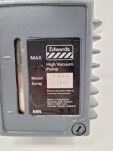 Thumbnail image of Edwards 2 Two Stage Rotary Vane High Vacuum Pump E2M2 Lab