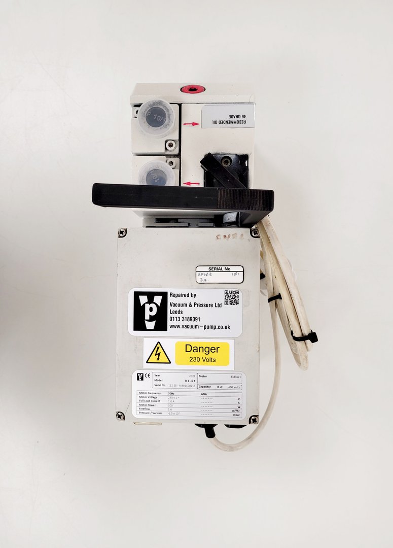 Image of Leybold Trivac Rotary Vane Vacuum Pump  Type - D1 6B Lab