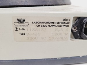 Thumbnail image of Buchi RE111 Rotavapor Rotary Evaporator & 461 Water Bath Lab