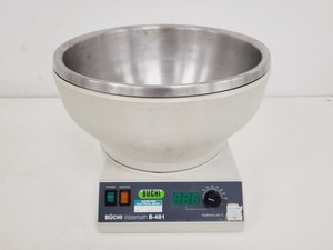 Thumbnail image of Buchi Rotavapor Rotary Evaporator RE111 & B-481 Water Bath Lab