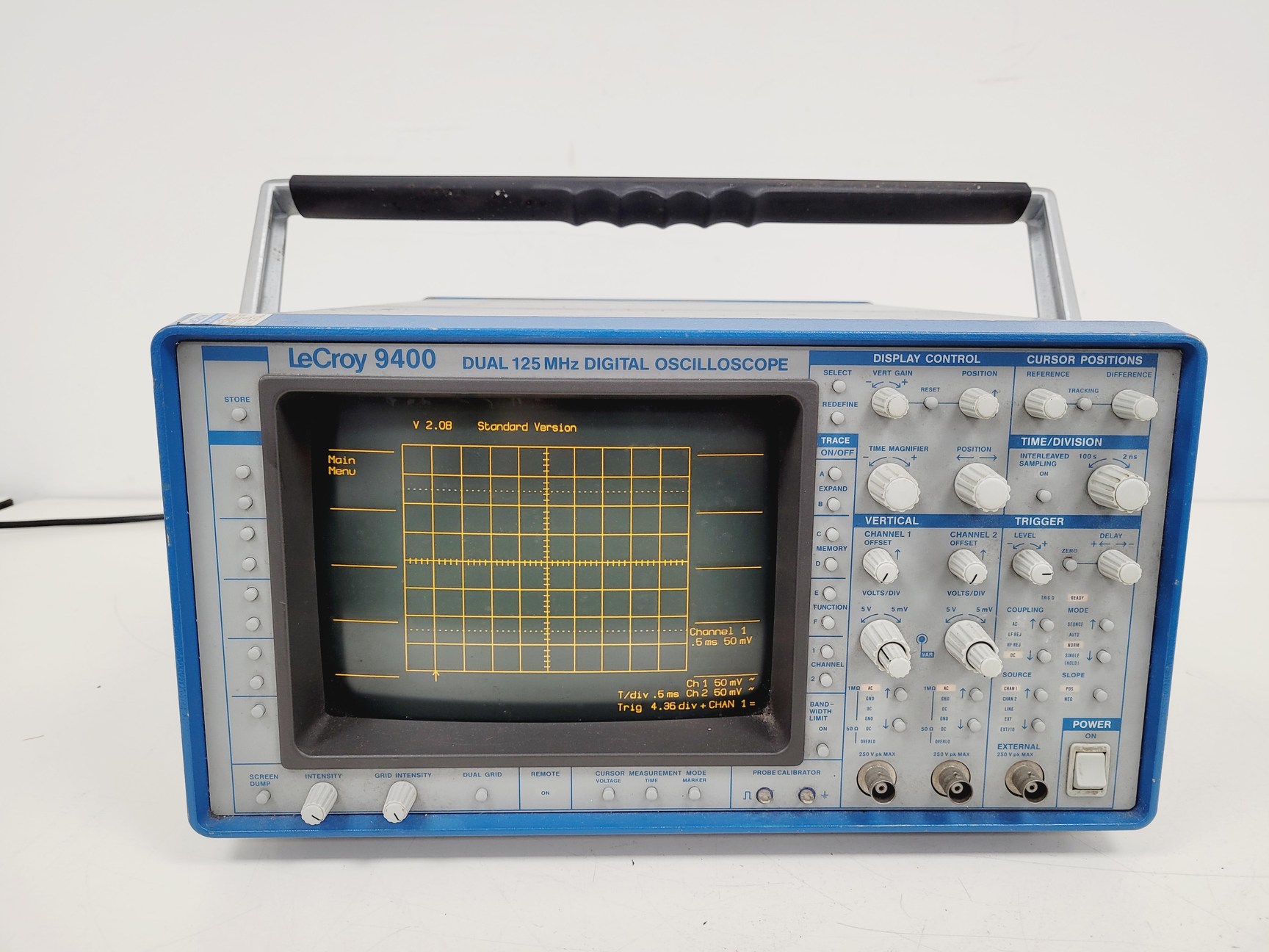 Image of Lecroy 9400 Dual 125 MHz Digital Oscilloscope Lab