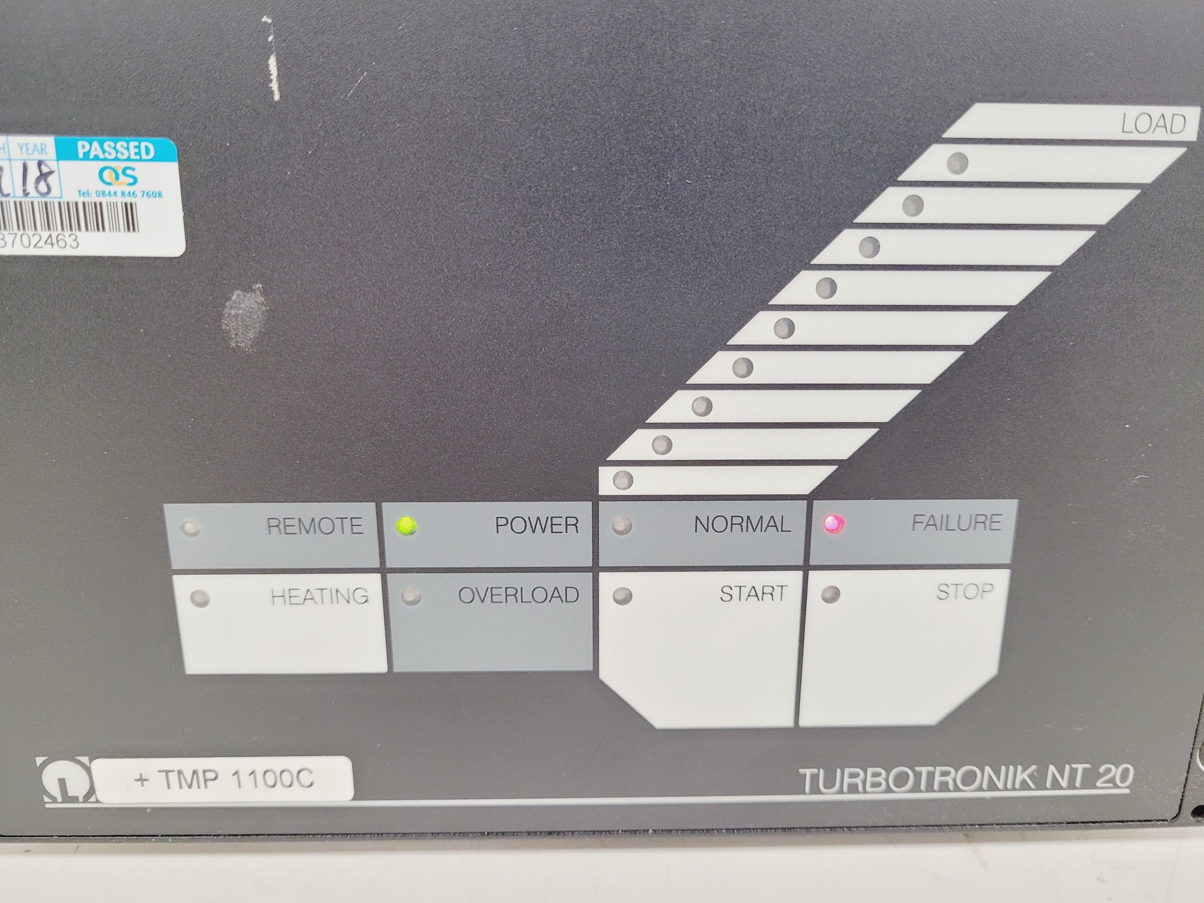 Image of Leybold Turbotronik NT 20 Vacuum Pump Controller NT20 Lab