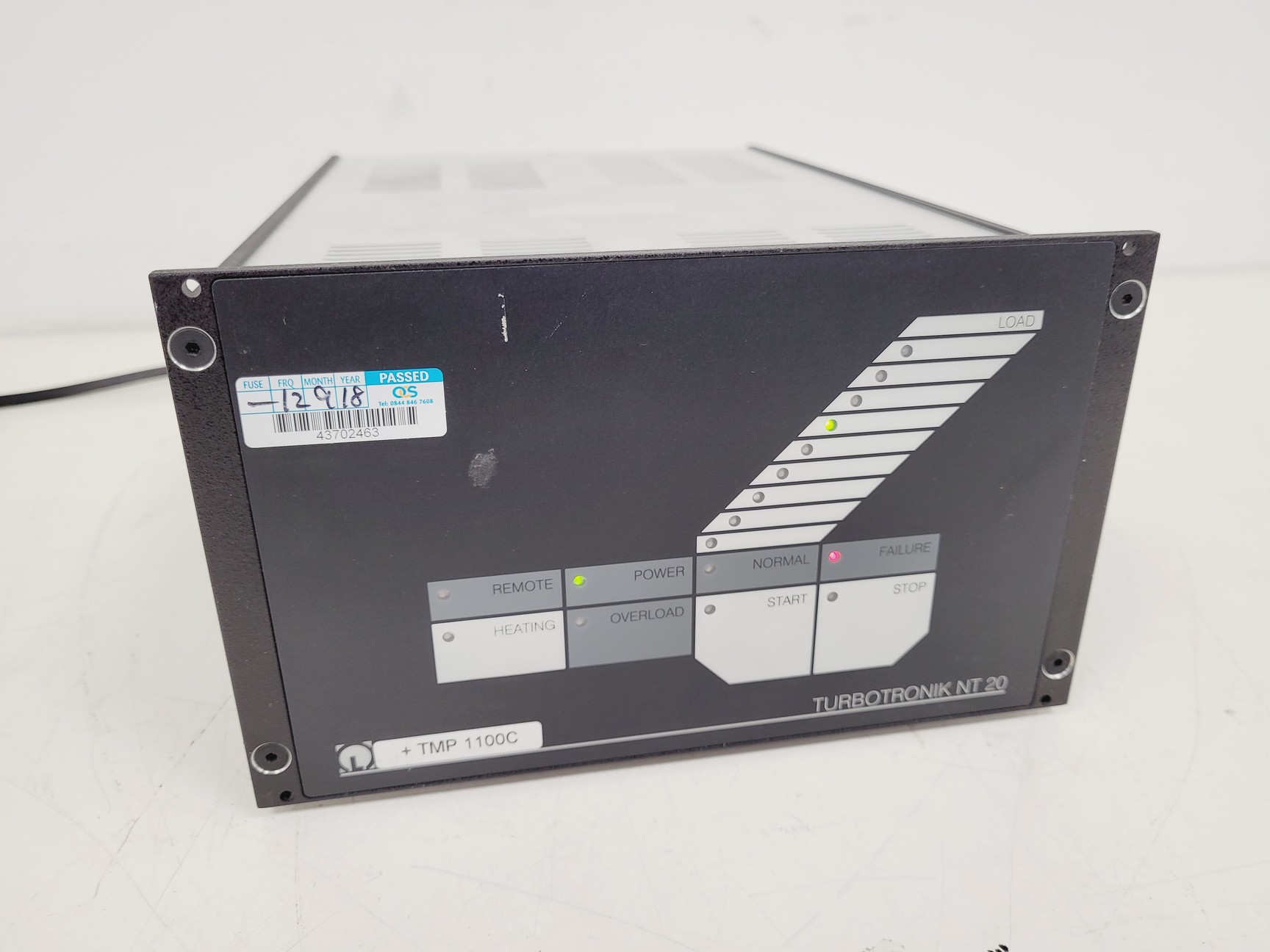 Image of Leybold Turbotronik NT 20 Vacuum Pump Controller NT20 Lab