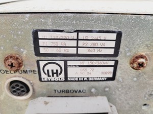 Thumbnail image of Leybold Turbotronik NT 150/360 VH Turbomolecular Pump Controller Lab