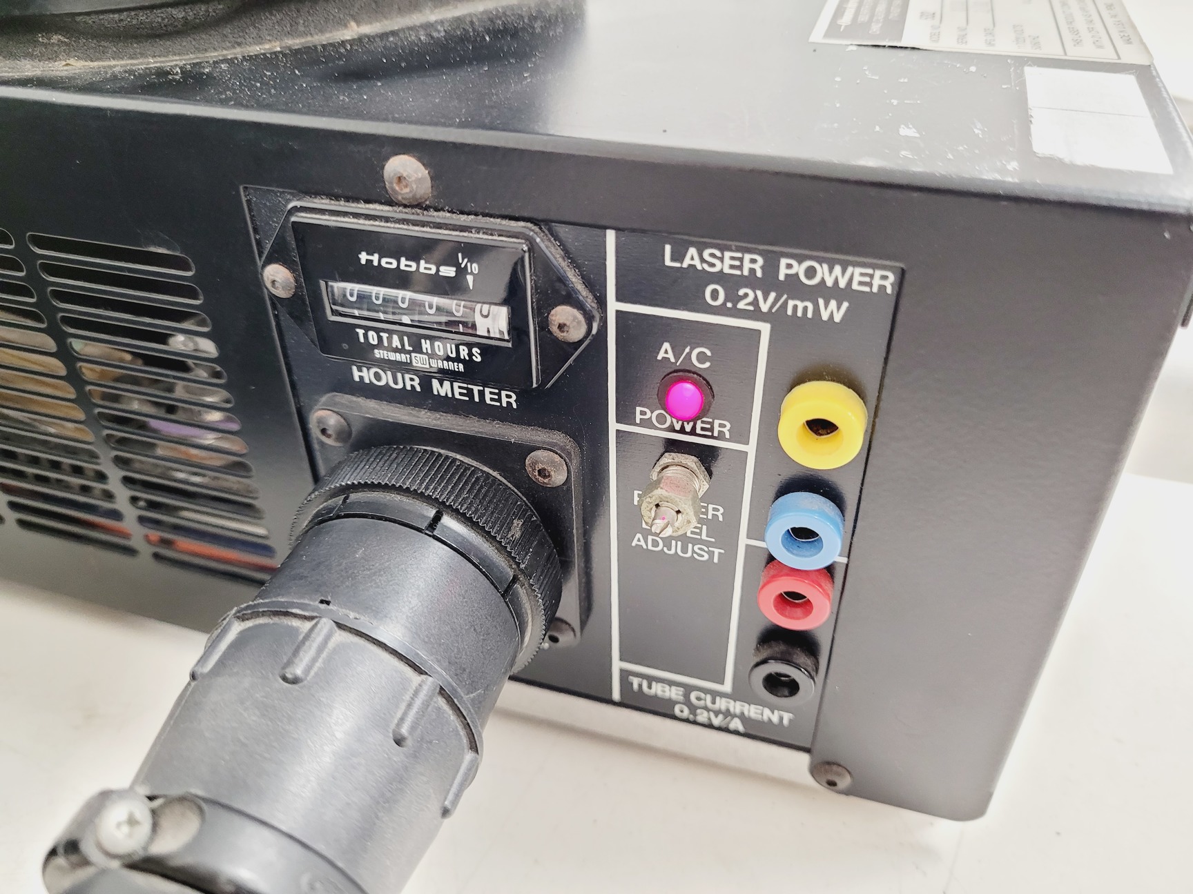 Image of Omnichrome Air-Cooled Argon Laser Head  Model - 532 with 155 Power Supply Lab