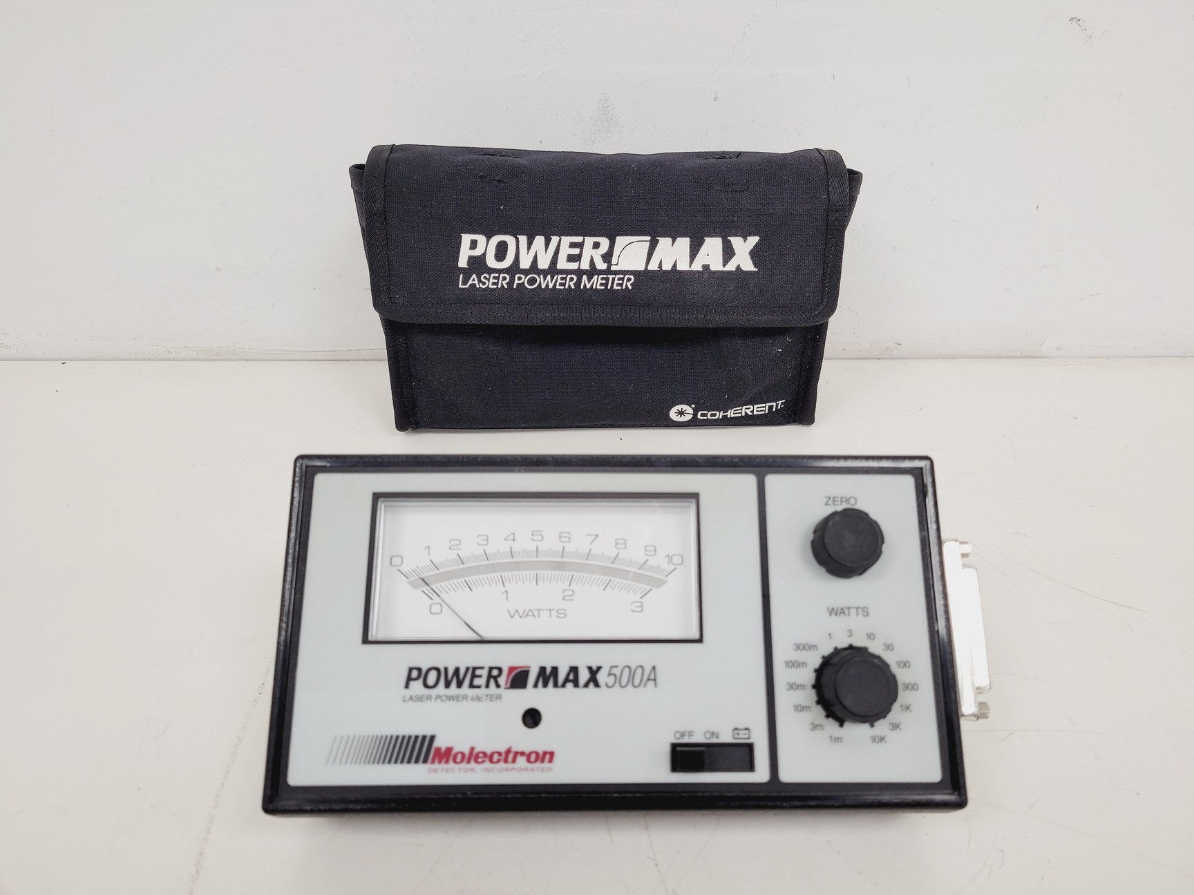 Image of Molectron Powermax Model PM500A-2 Laser Power Meter  Lab