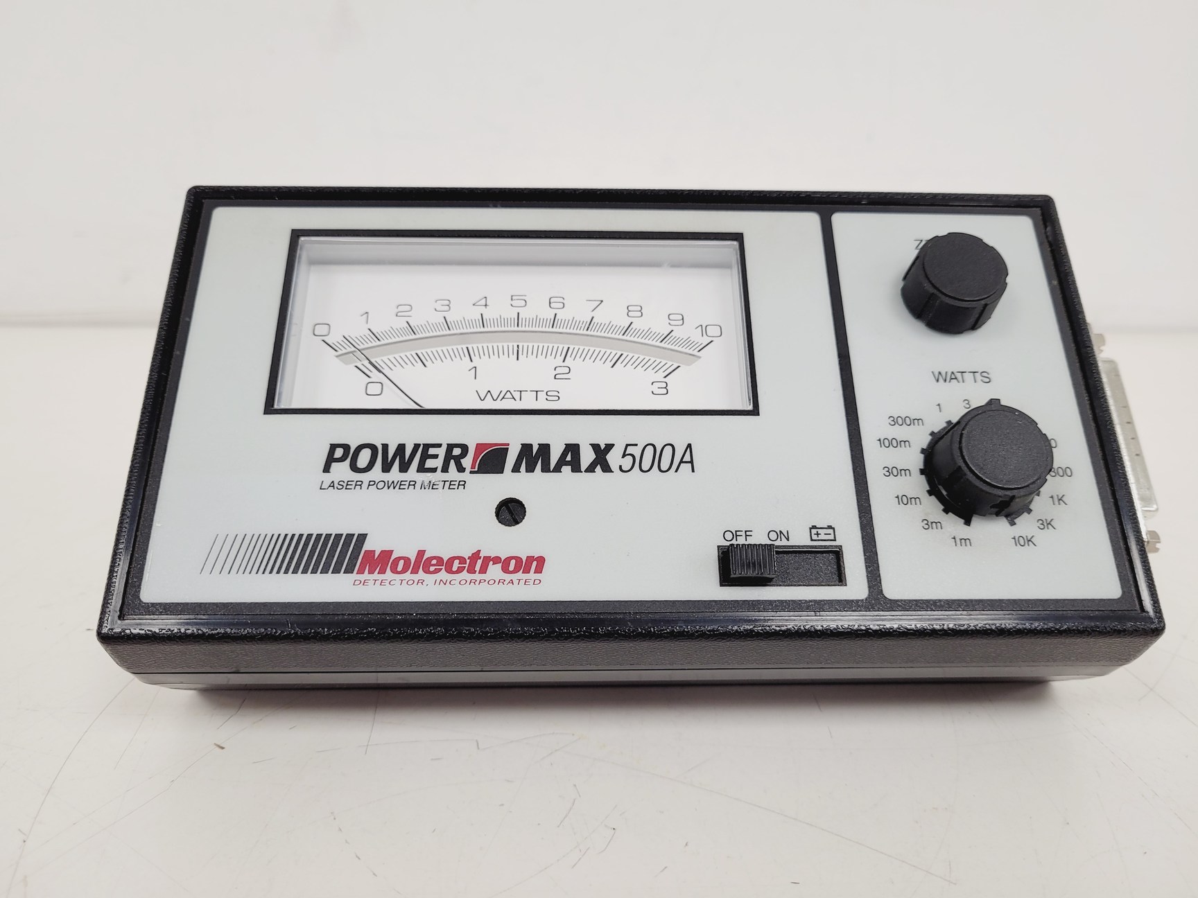 Image of Molectron Powermax Model PM500A-2 Laser Power Meter  Lab