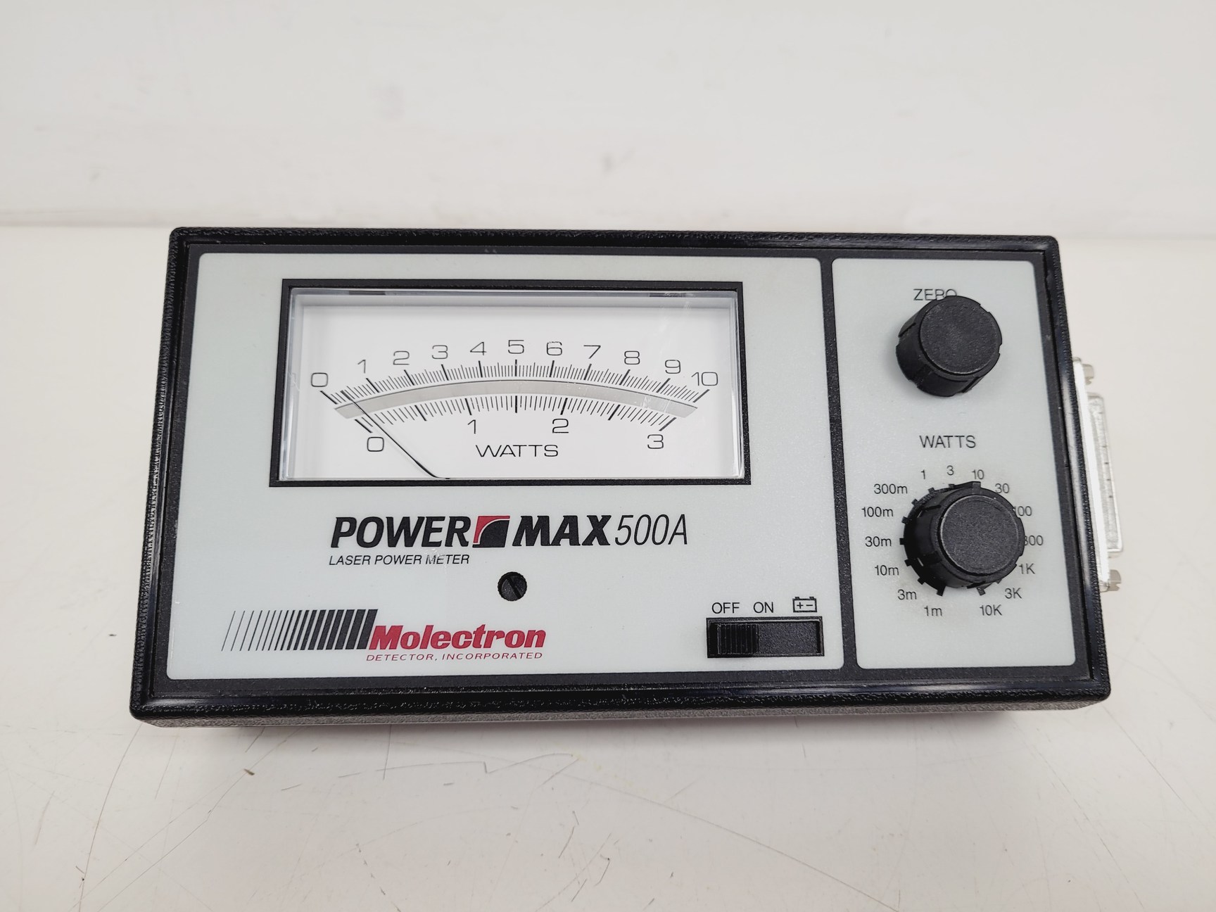 Image of Molectron Powermax Model PM500A-2 Laser Power Meter  Lab