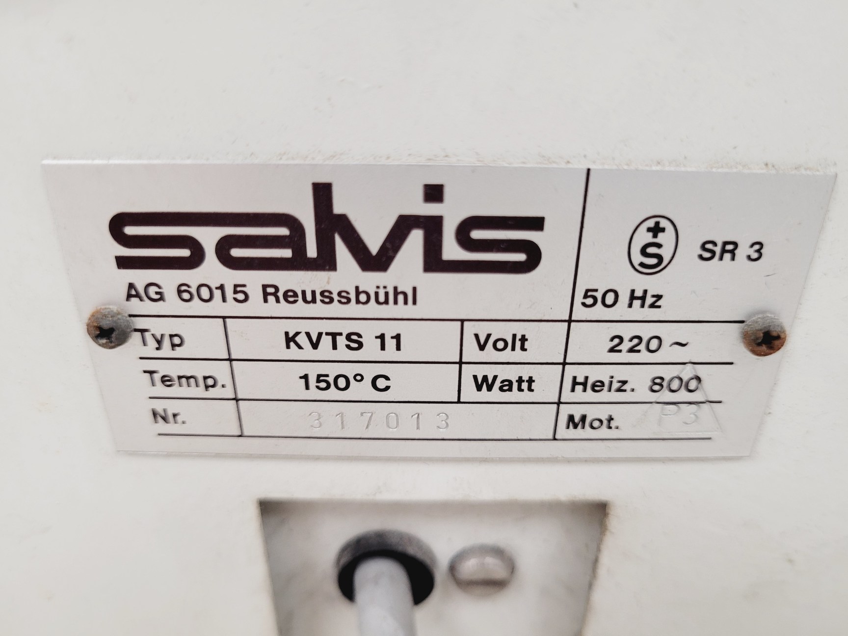 Image of Salvis Laboratory Vacuum Oven  Type - KVTS 11 Lab