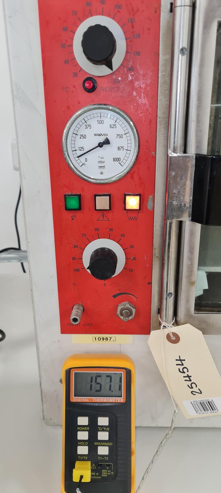 Image of Salvis Laboratory Vacuum Oven  Type - KVTS 11 Lab