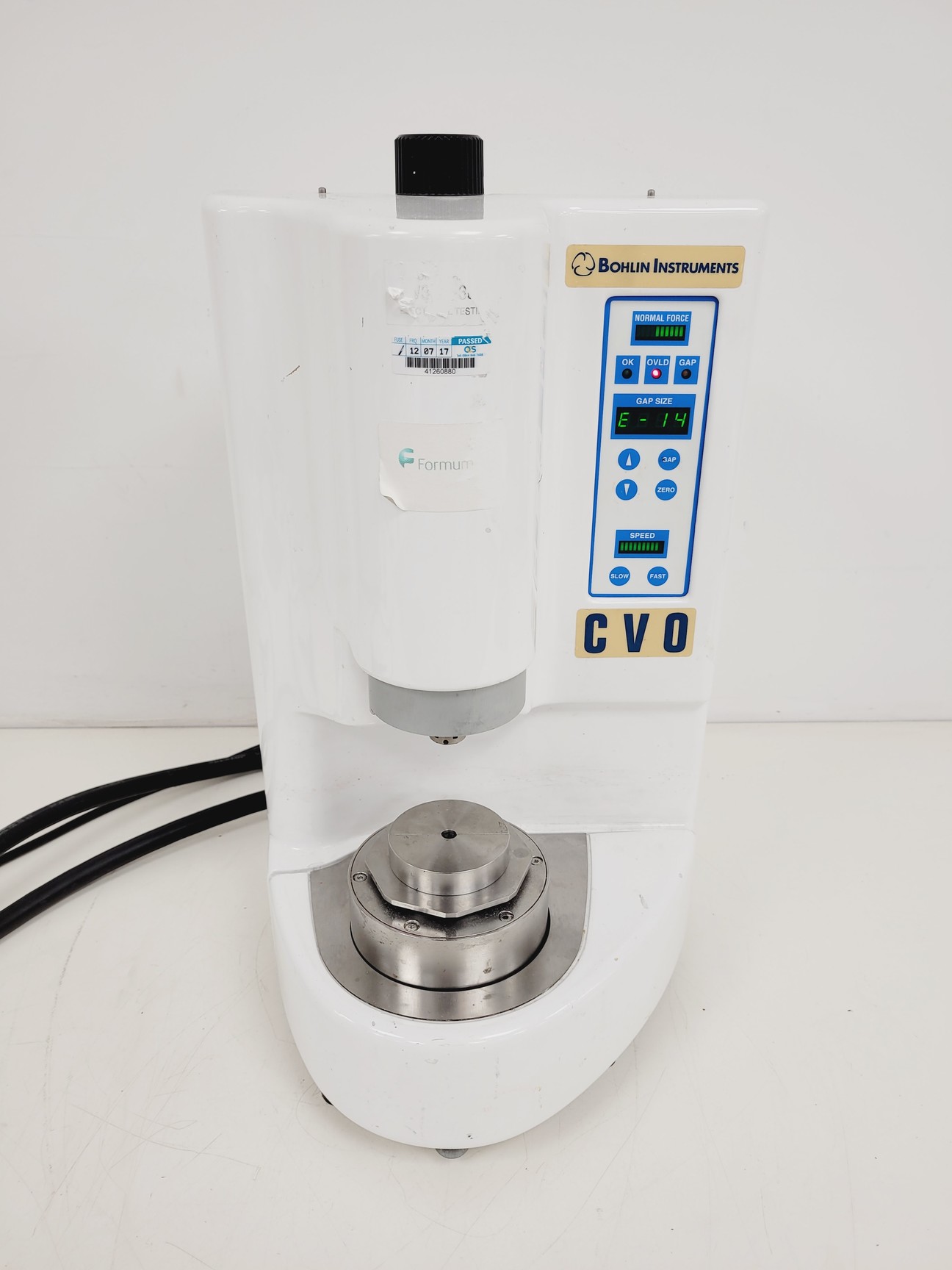 Image of Bohlin Reologi CS (Controlled Stress) Rheometer System Lab Spares/Repairs