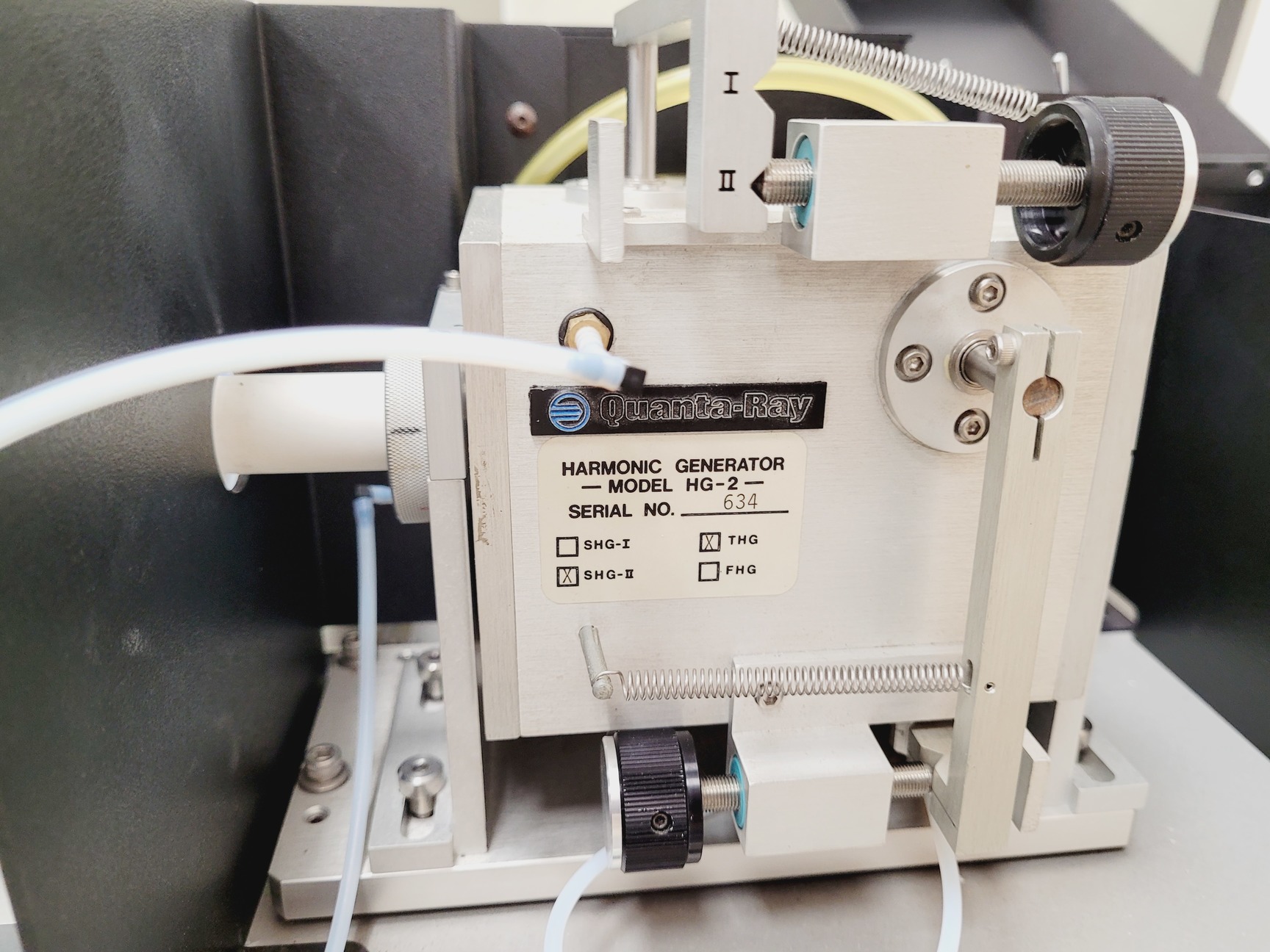 Image of Spectra-Physics Quanta-Ray Laser  Model - GCR-270 with Controller & Power Supply