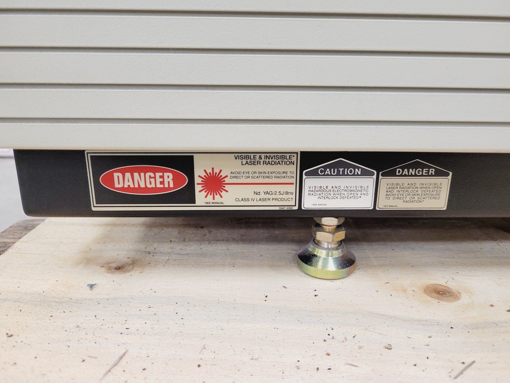 Image of Spectra-Physics Quanta-Ray Laser  Model - GCR-270 with Controller & Power Supply