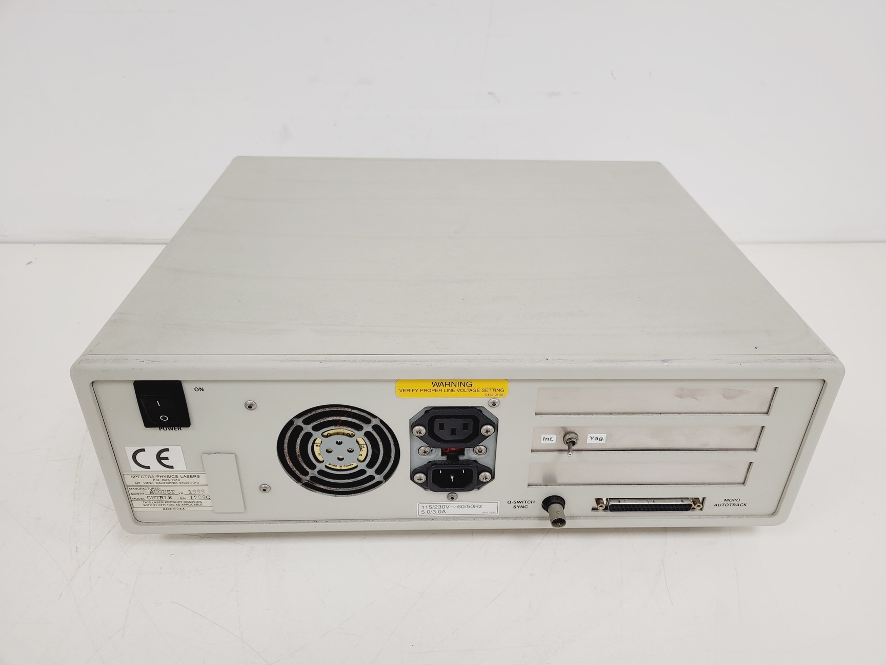Image of Spectra-Physics Quanta-Ray GCR-250 Laser System  Lab Spares/Repairs