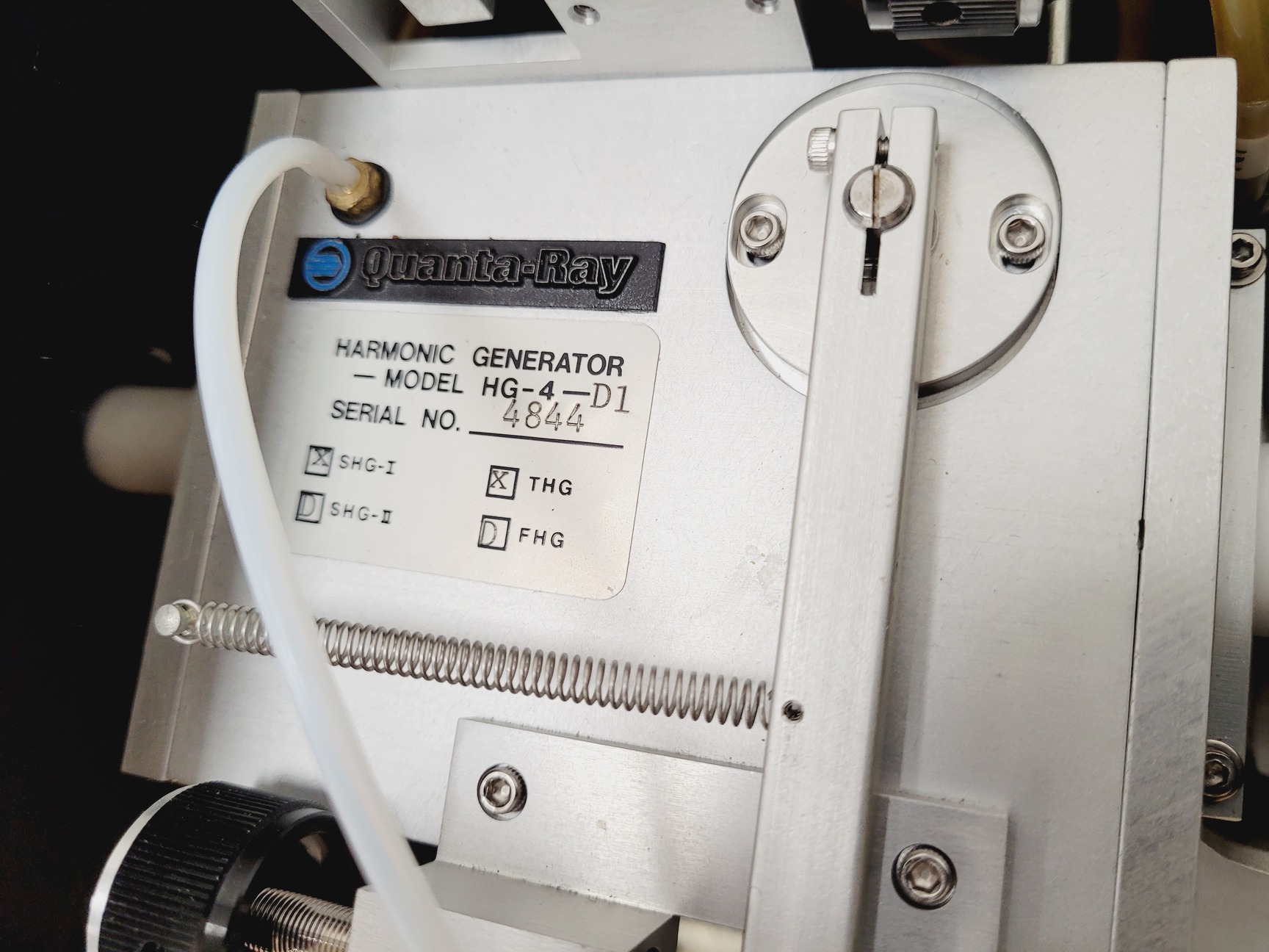 Image of Spectra-Physics Quanta-Ray GCR-250 Laser System  Lab Spares/Repairs