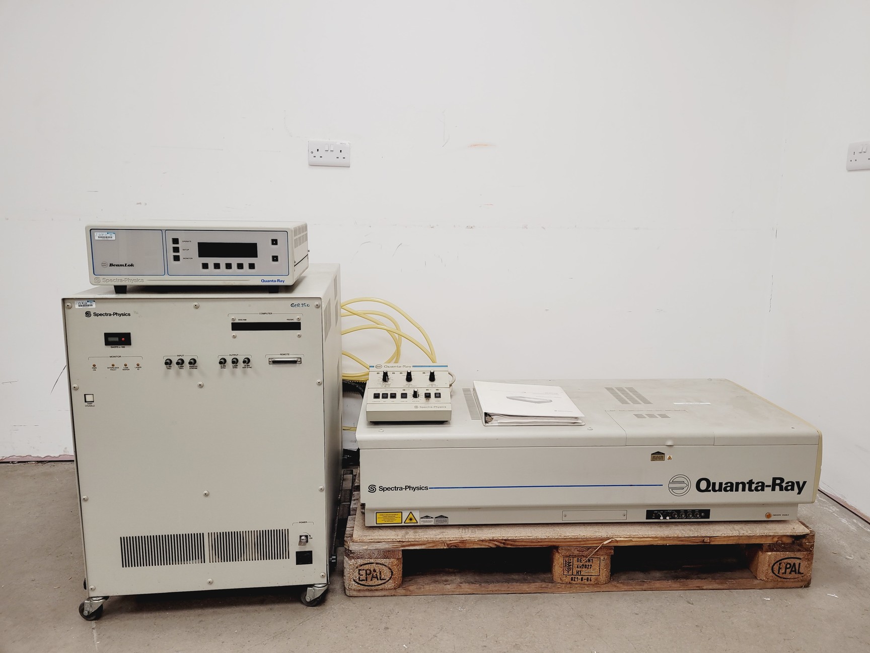 Image of Spectra-Physics Quanta-Ray Laser  Model - Pro 250 w/ Controller & Power Supply 