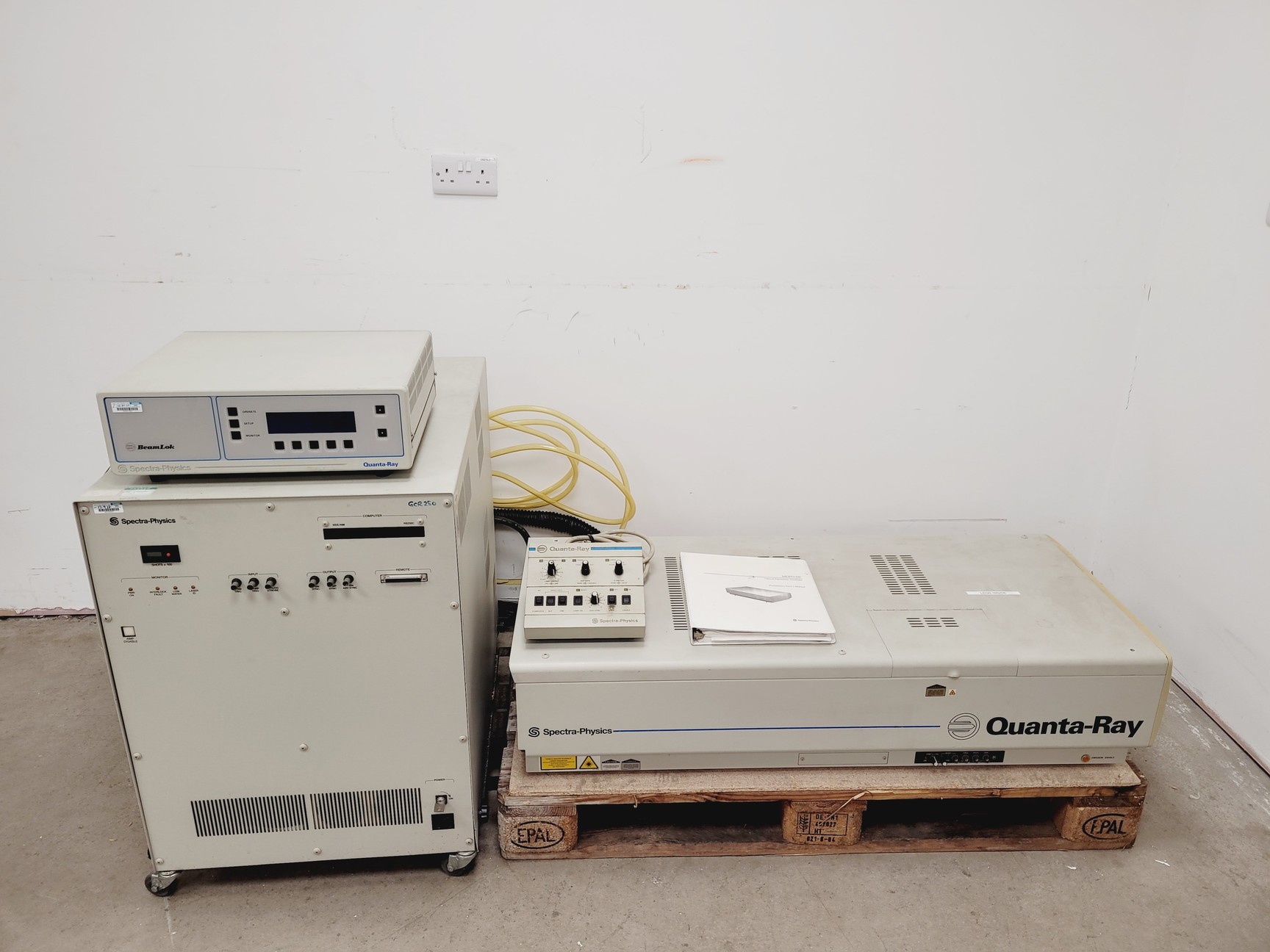 Image of Spectra-Physics Quanta-Ray Laser  Model - Pro 250 w/ Controller & Power Supply 