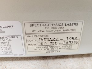Thumbnail image of Spectra-Physics Quanta-Ray Laser  Model - Pro 250 w/ Controller & Power Supply 