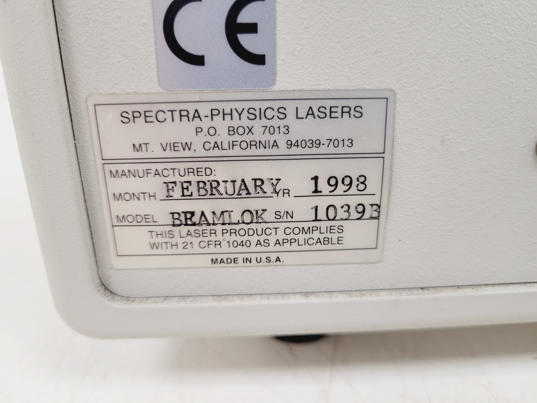 Image of Spectra-Physics Quanta-Ray Laser  Model - Pro 250 w/ Controller & Power Supply 
