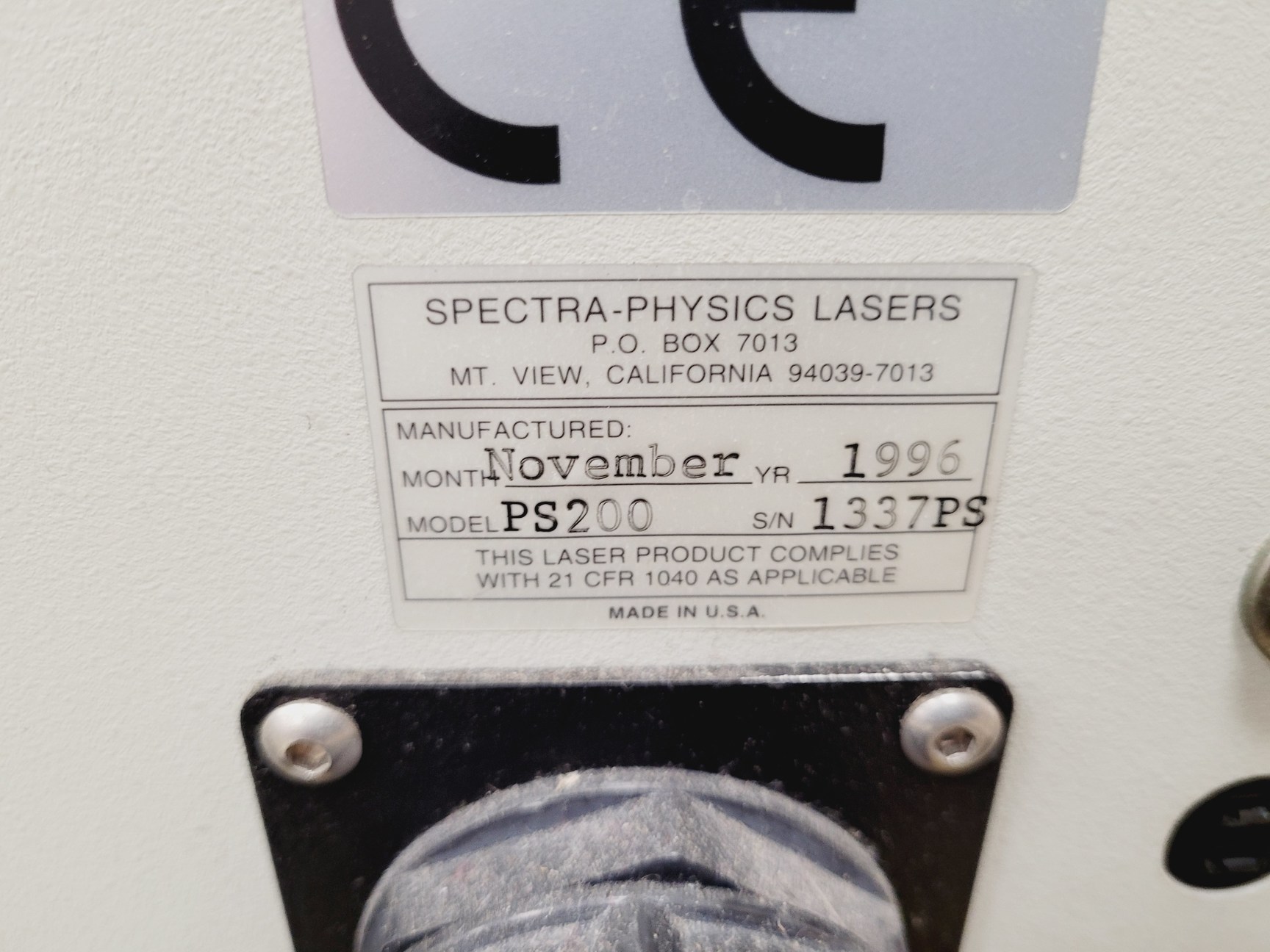 Image of Spectra-Physics Quanta-Ray Laser  Model - Pro 250 w/ Controller & Power Supply 