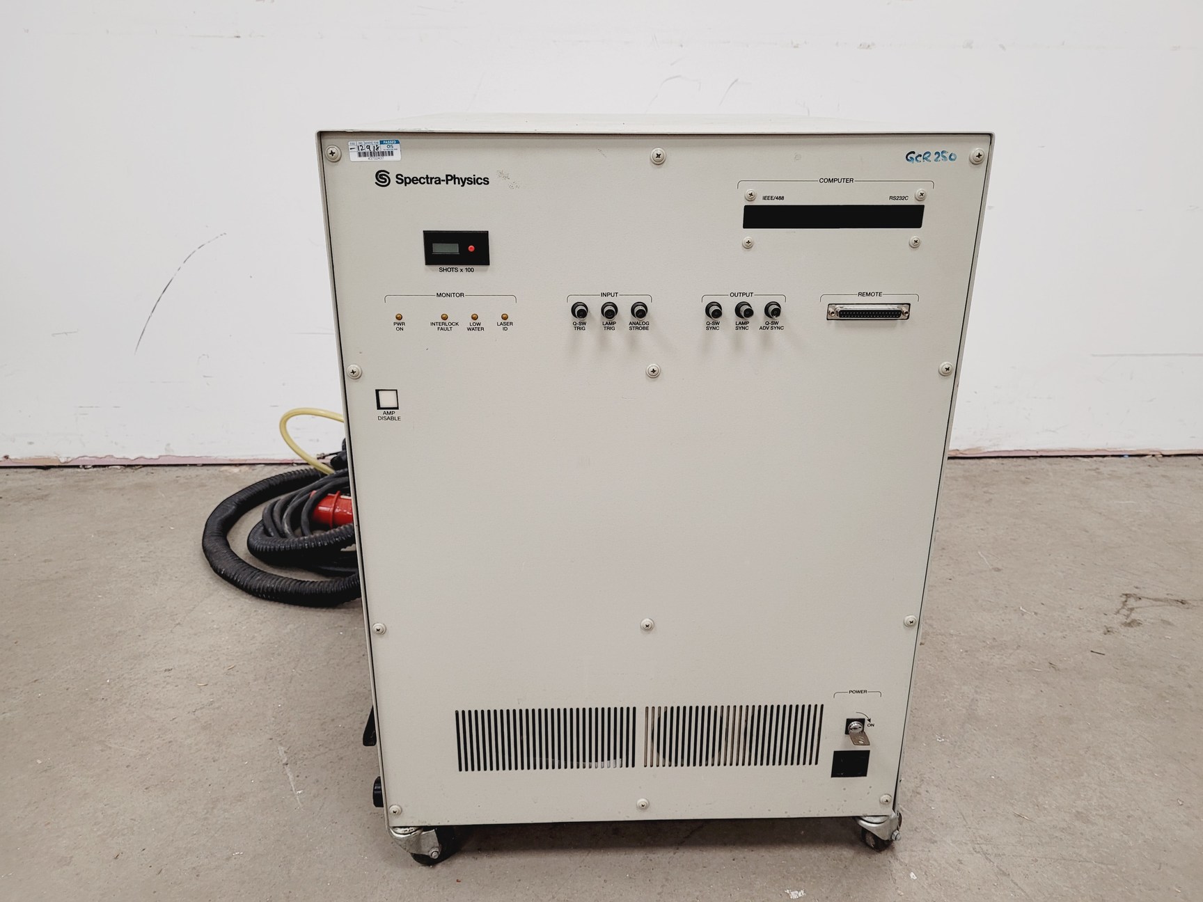 Image of Spectra-Physics Quanta-Ray Laser  Model - Pro 250 w/ Controller & Power Supply 