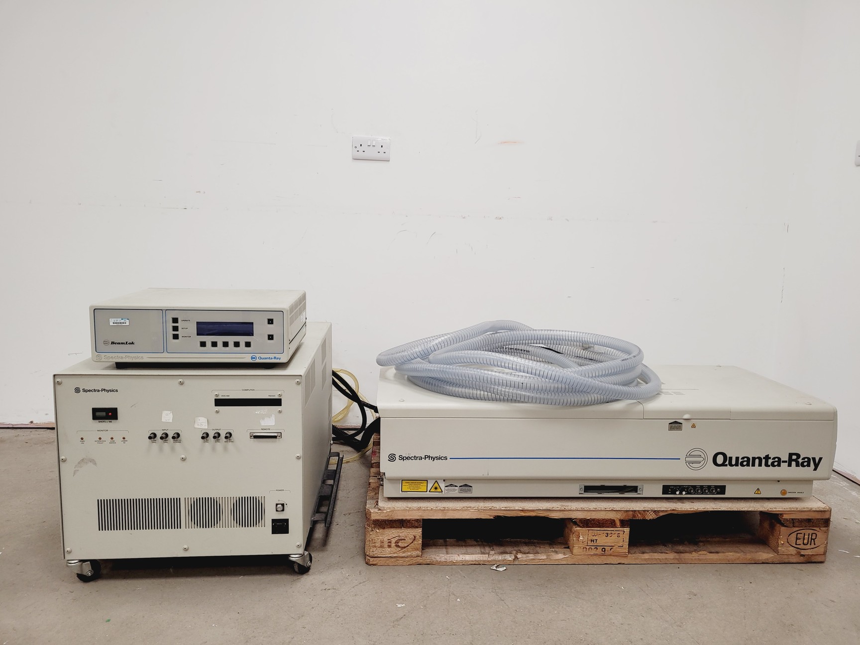 Image of Spectra-Physics Quanta-Ray Laser  Model - P190-10 with Power Supply & Controller