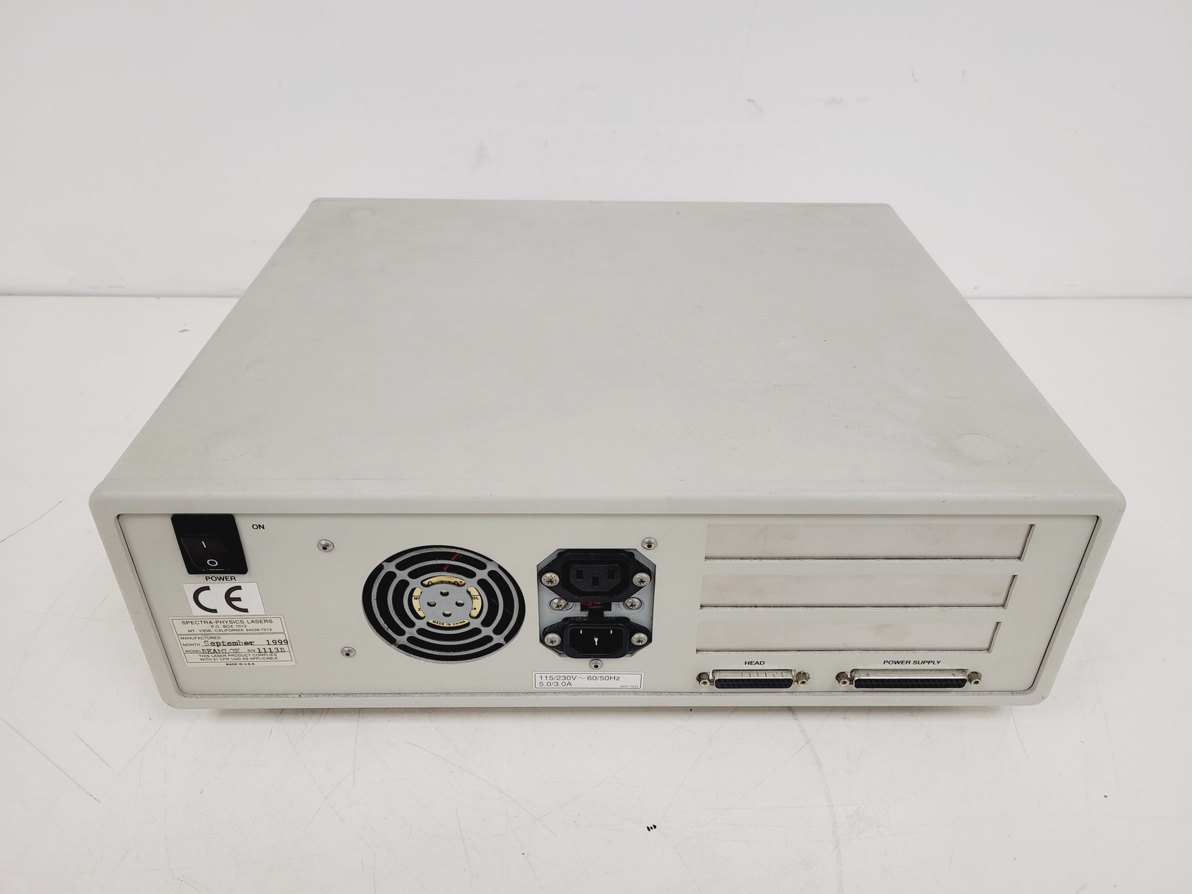 Image of Spectra-Physics Quanta-Ray Laser  Model - P190-10 with Power Supply & Controller