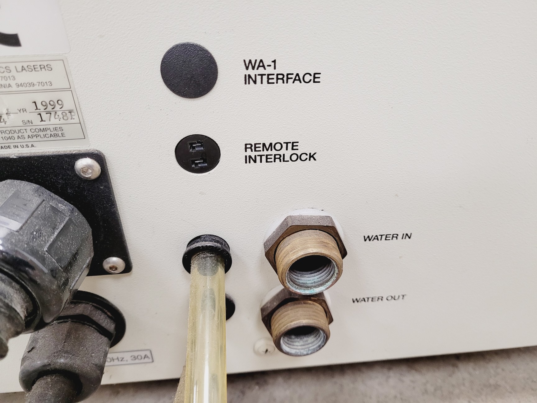 Image of Spectra-Physics Quanta-Ray Laser  Model - P190-10 with Power Supply & Controller