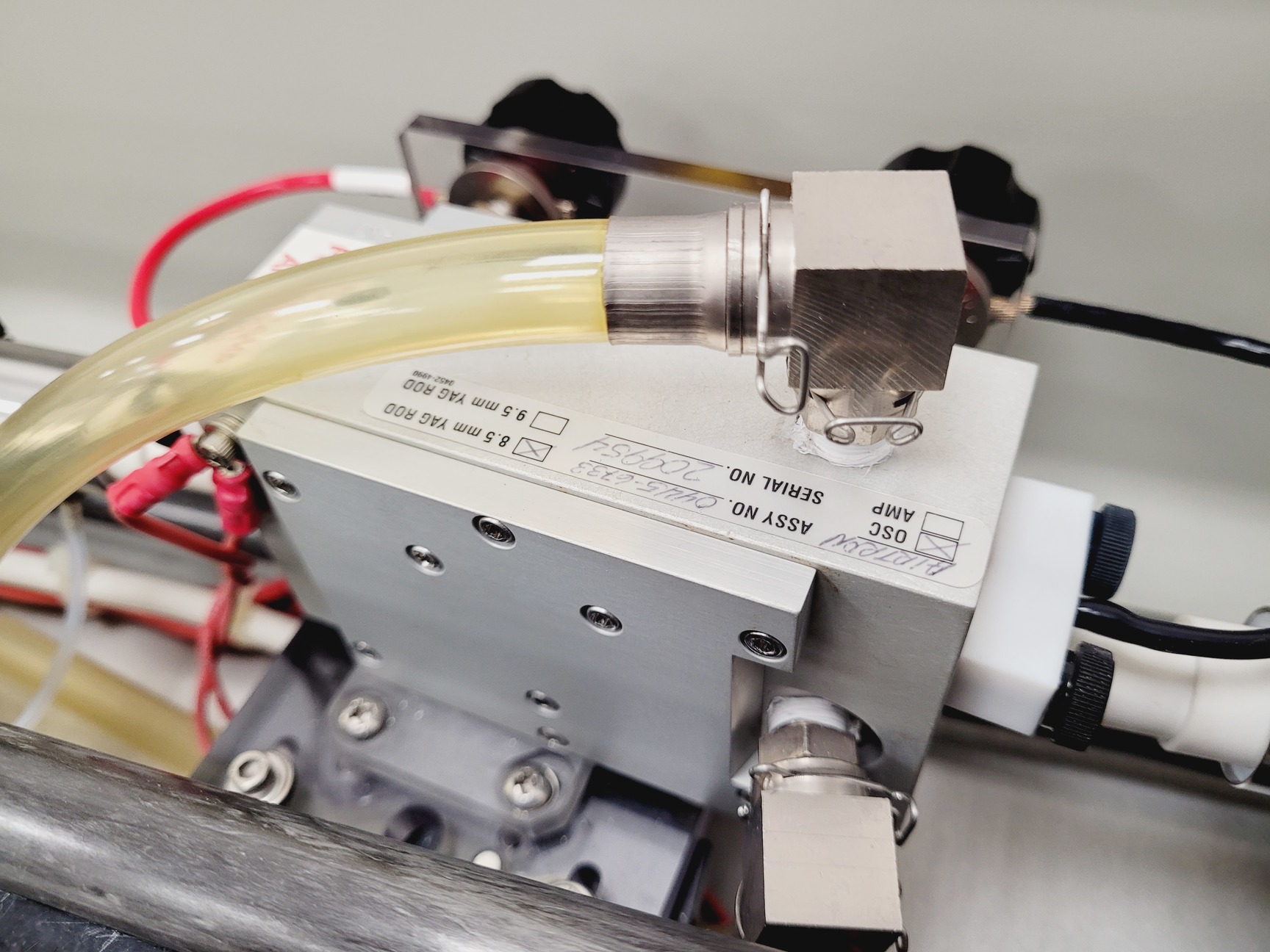 Image of Spectra-Physics Quanta-Ray Laser  Model - P190-10 with Power Supply & Controller