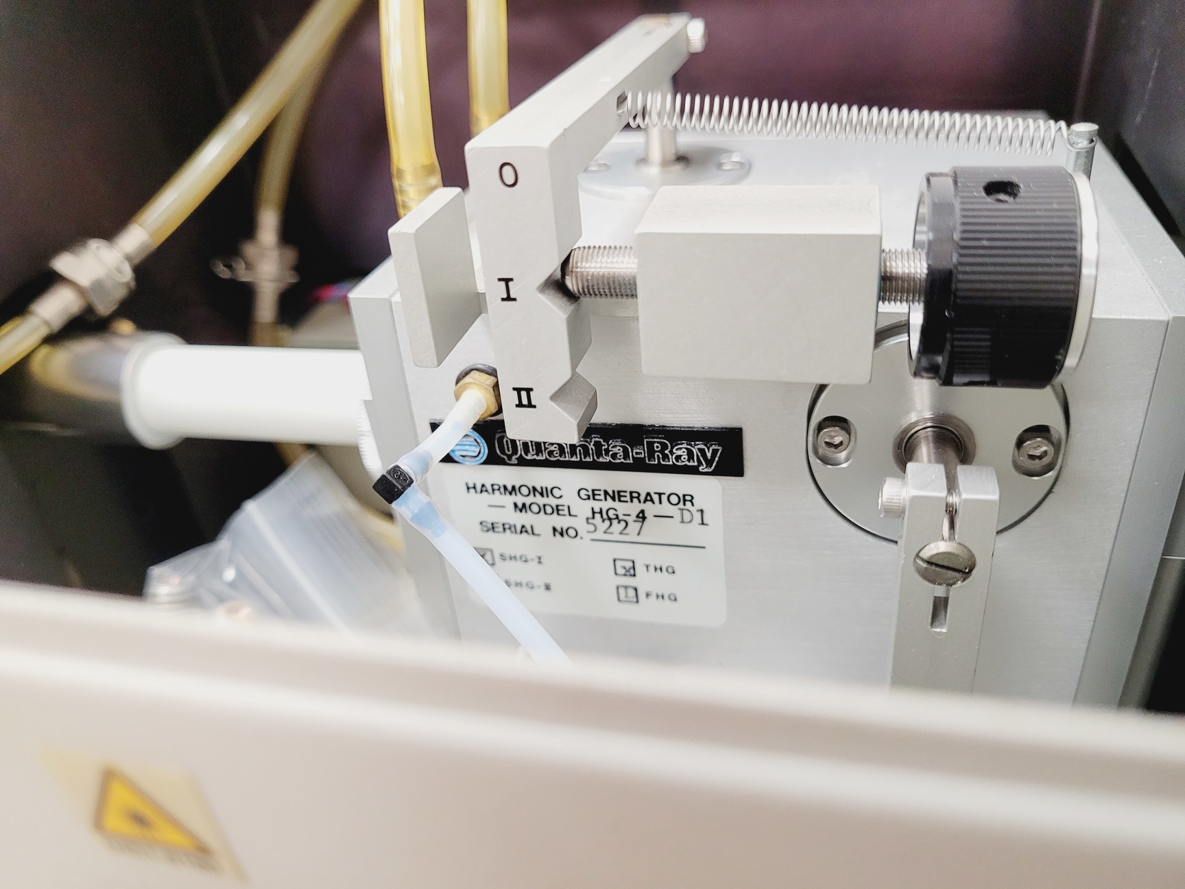 Image of Spectra-Physics Quanta-Ray Laser  Model - P190-10 with Power Supply & Controller