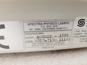 Thumbnail image of Spectra-Physics Quanta-Ray Laser  Model - MOPO-710 Lab