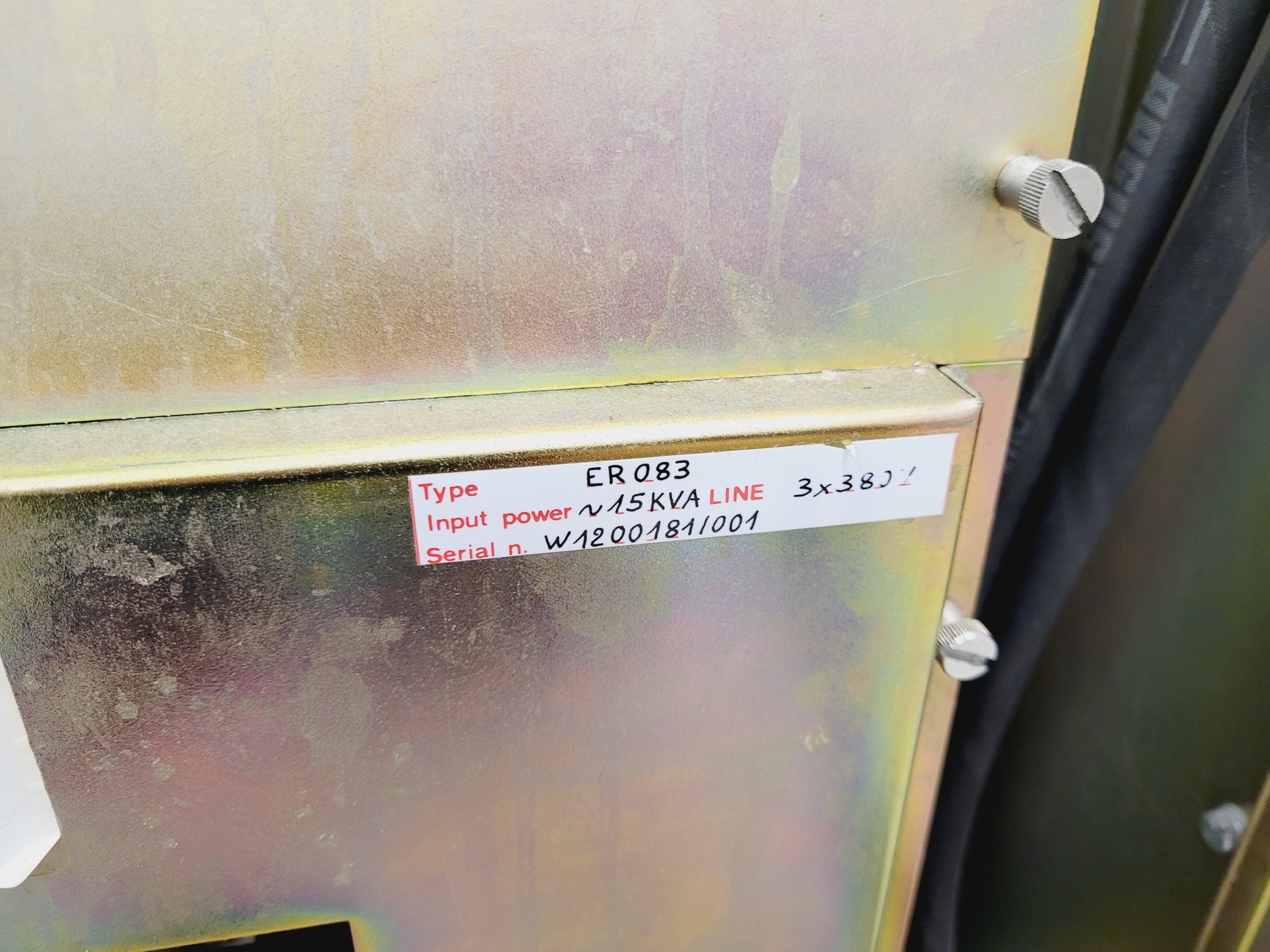 Image of Bruker Type B-E 25  EPR Magnet &  ER 083 (200/60) Power Supply Lab