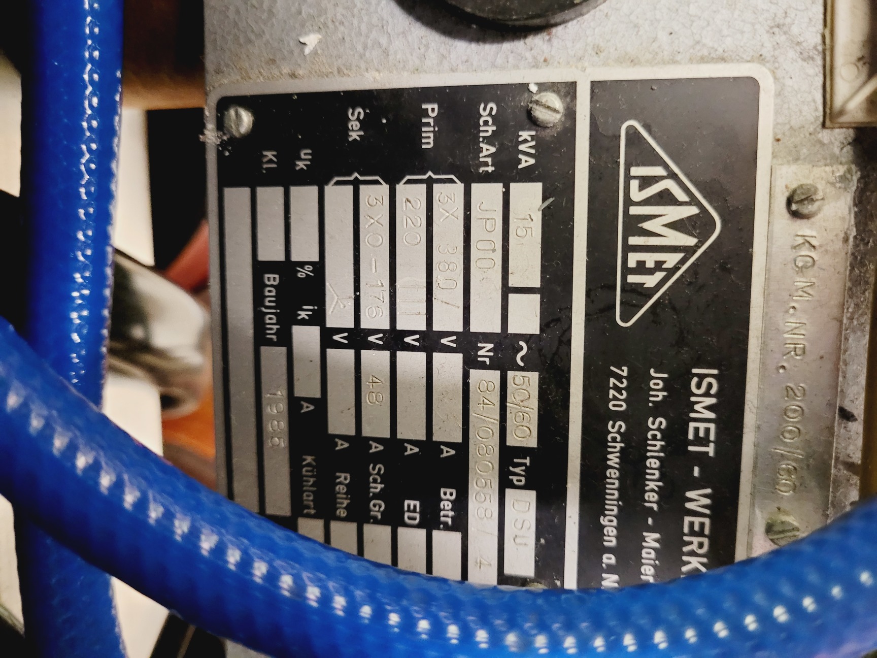 Image of Bruker Type B-E 25  EPR Magnet &  ER 083 (200/60) Power Supply Lab