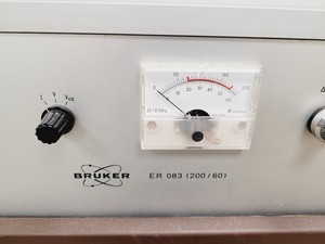 Thumbnail image of Bruker Type B-E 25  EPR Magnet &  ER 083 (200/60) Power Supply Lab